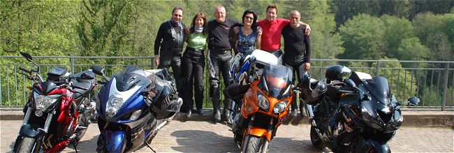 zur Diashow - Motorradsegnung - bitte klicken