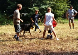 Juni 2008 beim Fussball spielen