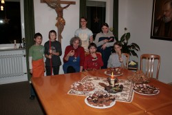 2007 beim Pl�tzchen backen
