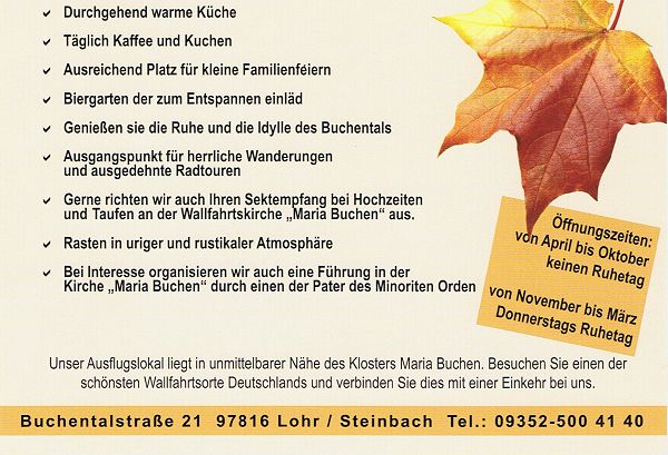 zur Internetseite vom Buchenst�ble