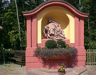 der Brunnen vor der Wallfahrtskirche der Brunnen vor der Wallfahrtskirche
