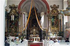 Innenansicht an Pfingsten Innenansicht an Pfingsten